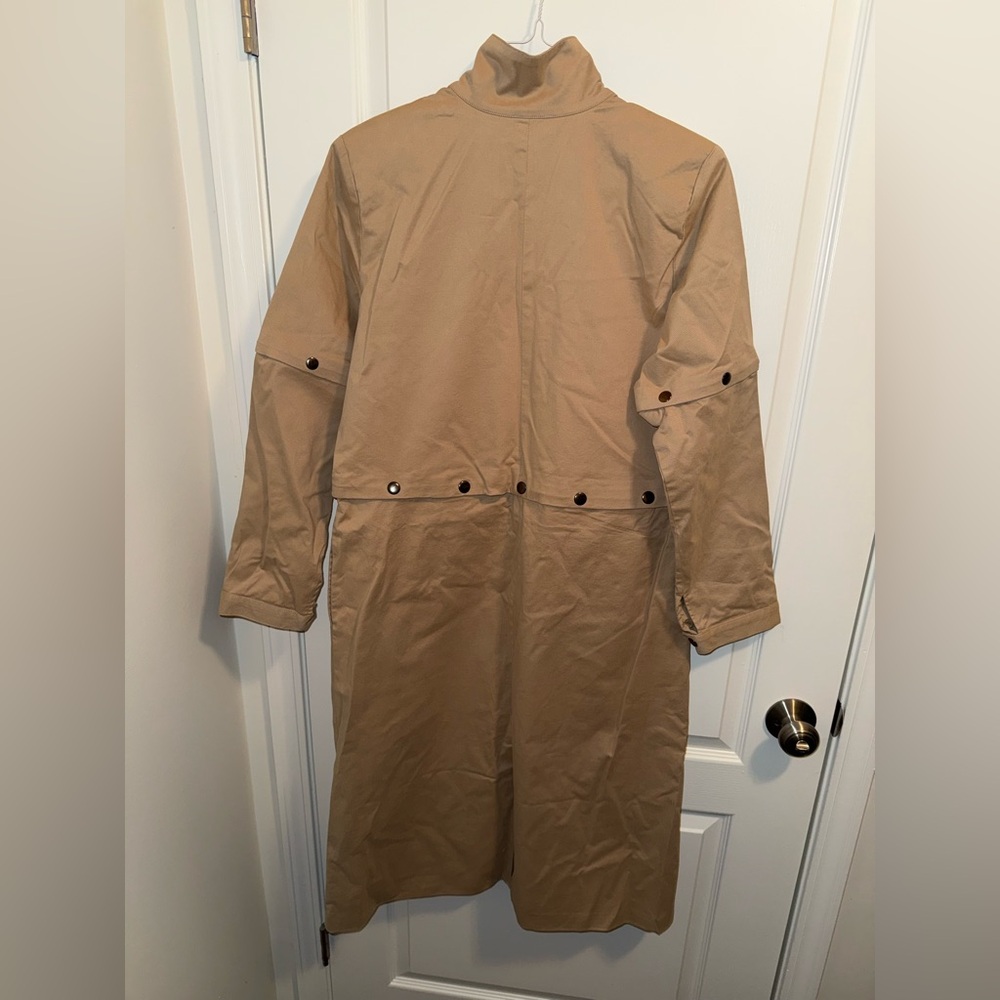 The Drop Women's Tan Convertible Utility Coat Size Small NWT - Picture 2 of 11